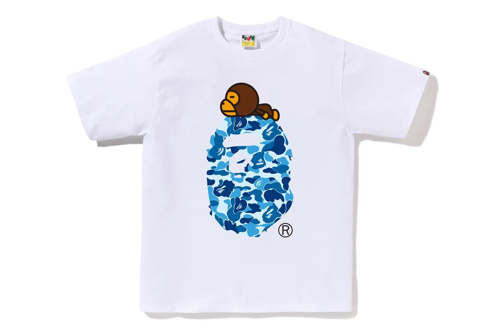 ABC CAMO MILO ON BIG APE TEE sold by Bape product image thumbnail 5