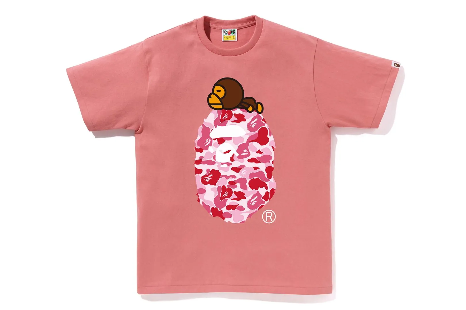 ABC CAMO MILO ON BIG APE TEE sold by Bape product image thumbnail 3