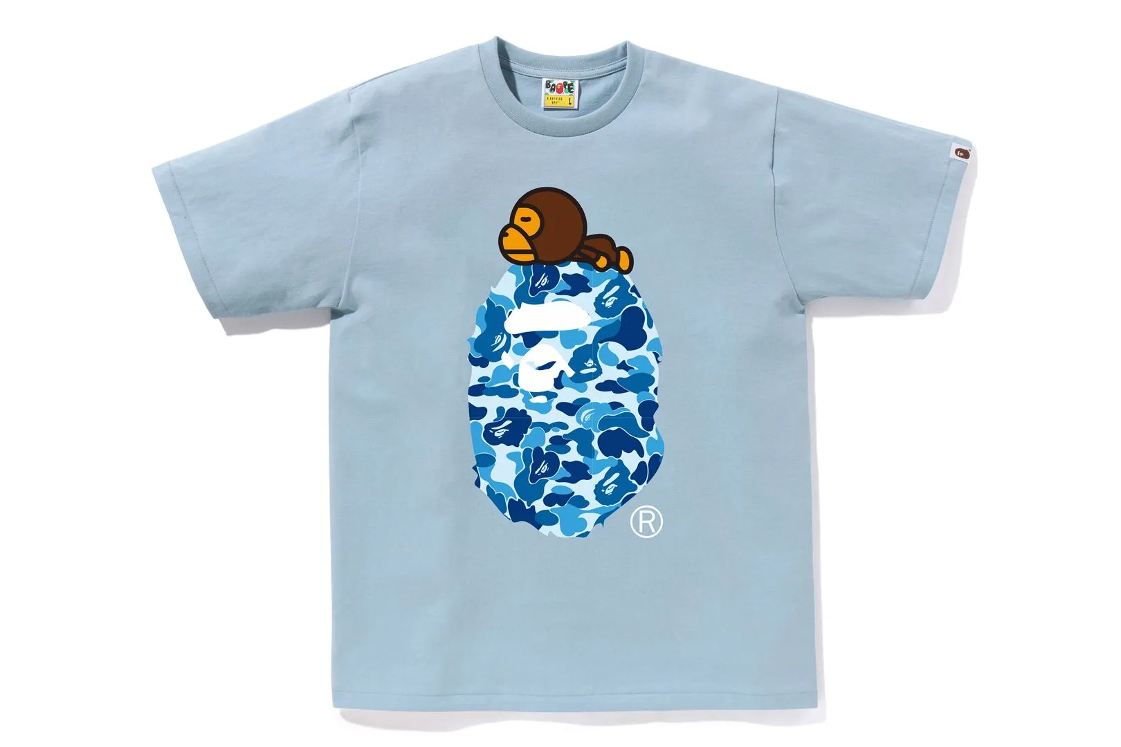 ABC CAMO MILO ON BIG APE TEE sold by Bape product image thumbnail 2