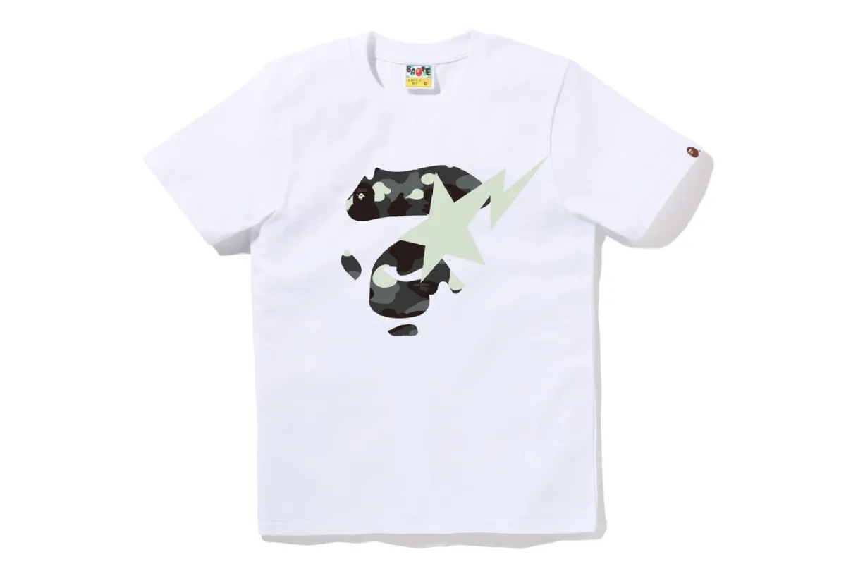 CITY CAMO APE FACE STA TEE sold by Bape