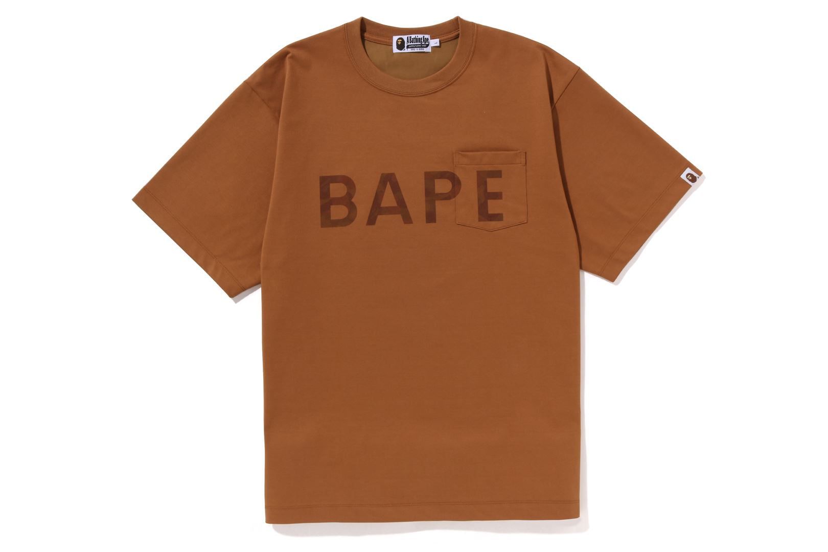 SMOOTH RELAXED FIT POCKET TEE sold by Bape product image thumbnail 4