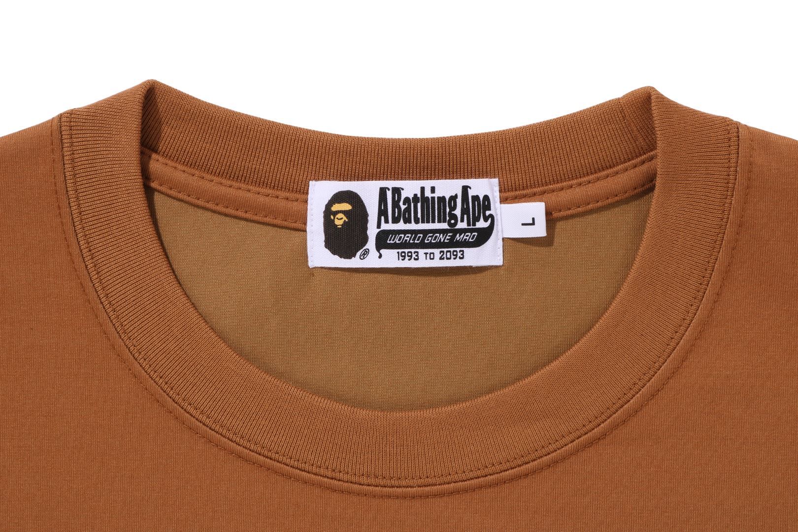 SMOOTH RELAXED FIT POCKET TEE sold by Bape product image thumbnail 6