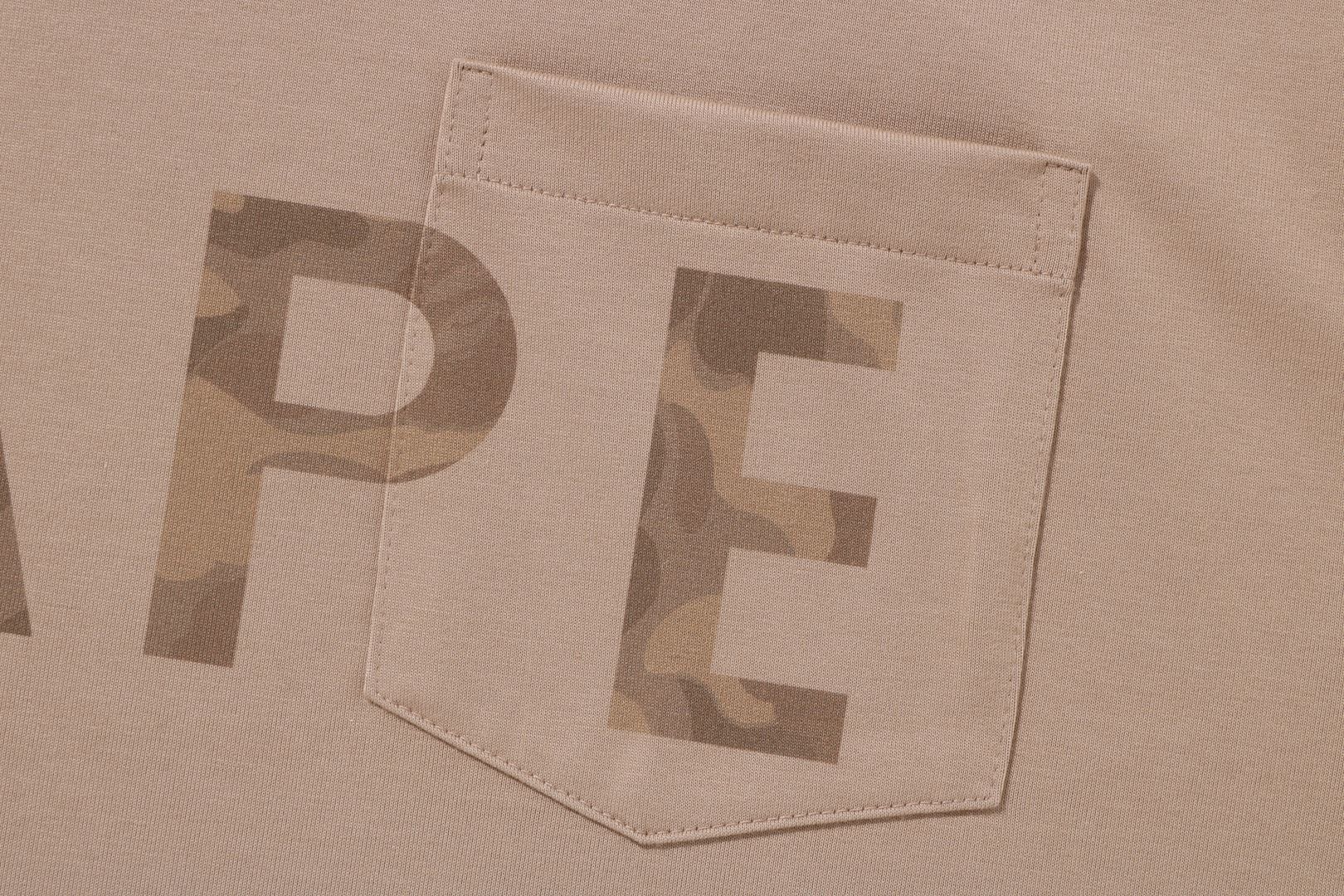 SMOOTH RELAXED FIT POCKET TEE sold by Bape product image thumbnail 2