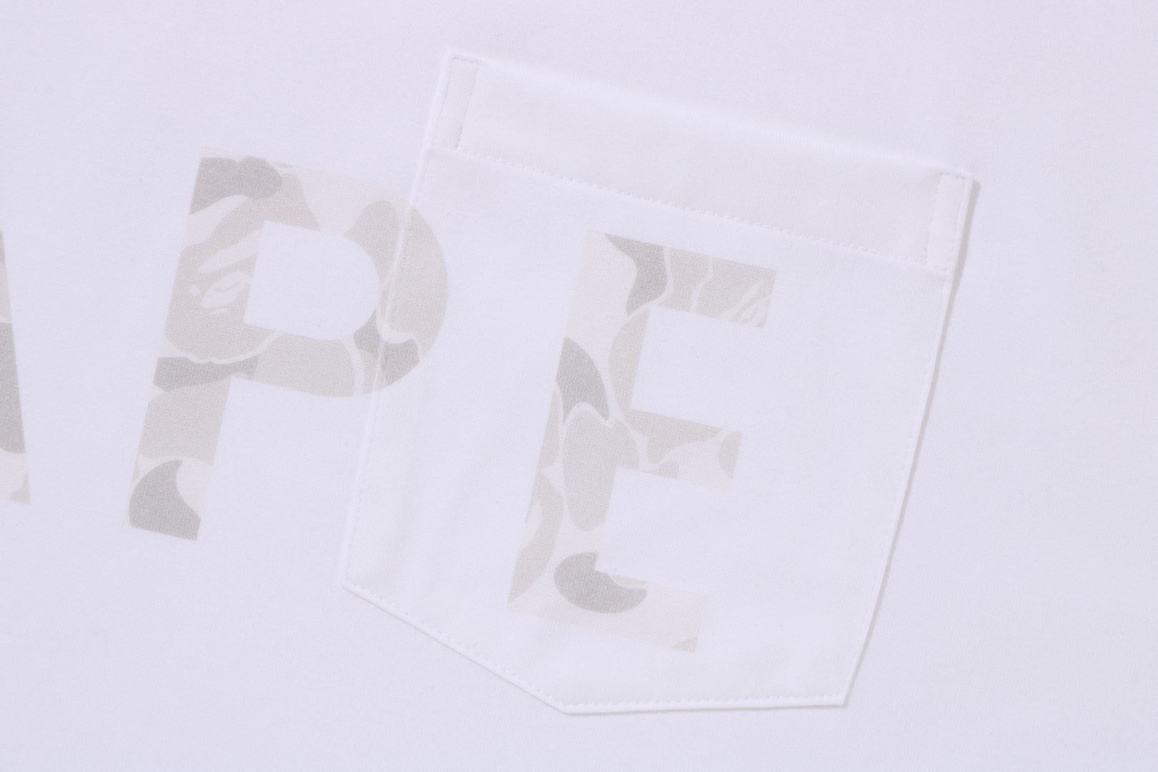 SMOOTH RELAXED FIT POCKET TEE sold by Bape product image thumbnail 8