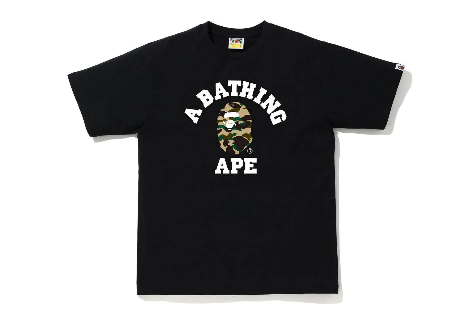 1ST CAMO COLLEGE TEE sold by Bape