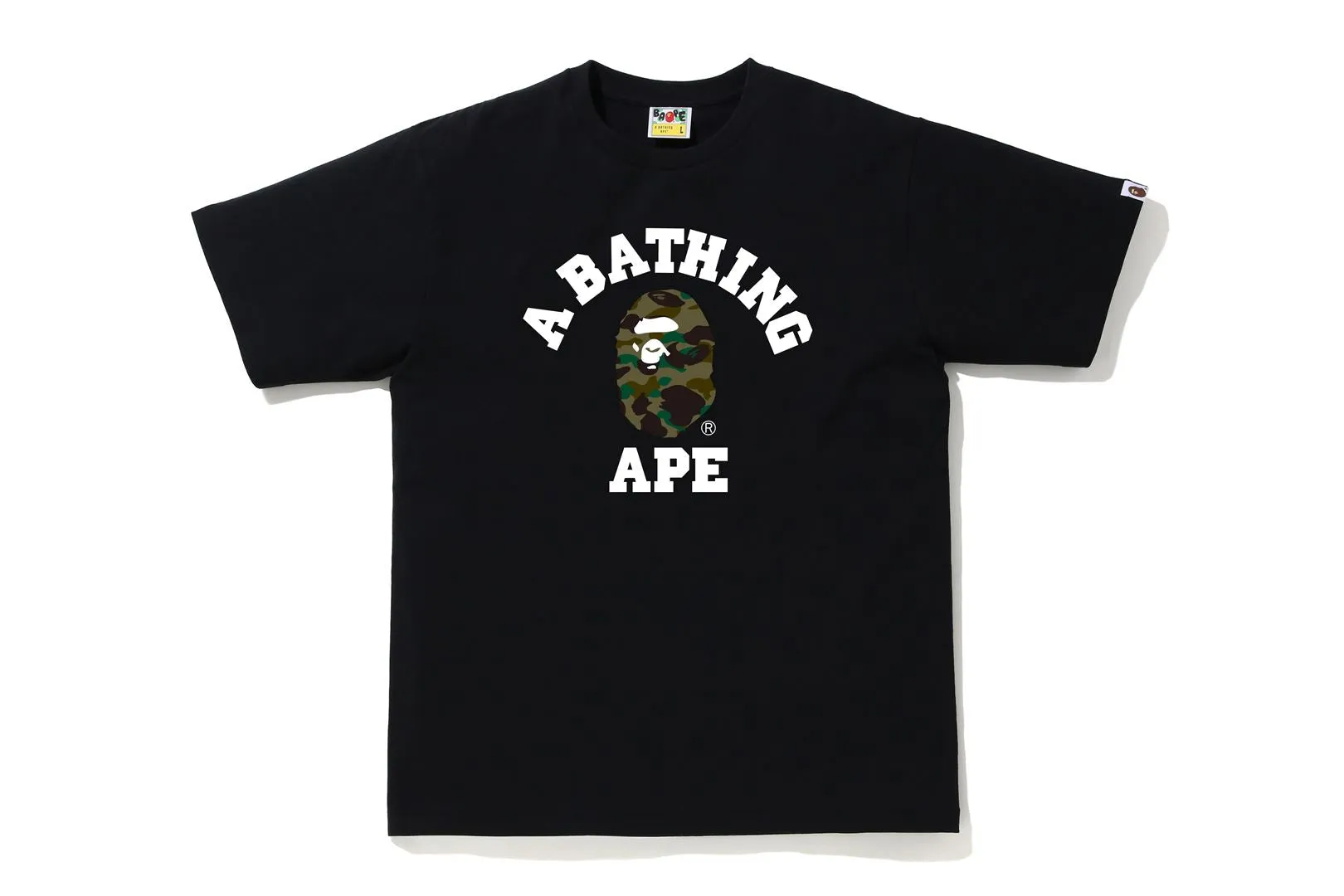 1ST CAMO COLLEGE TEE sold by Bape product image thumbnail 2