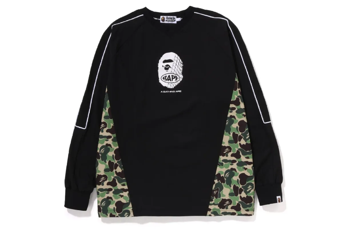 ABC CAMO PULLOVER JERSEY sold by Bape