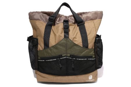 COLOR BLOCK MULTI BAG sold by Bape