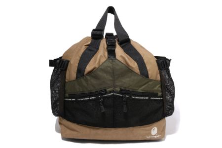 COLOR BLOCK MULTI BAG sold by Bape