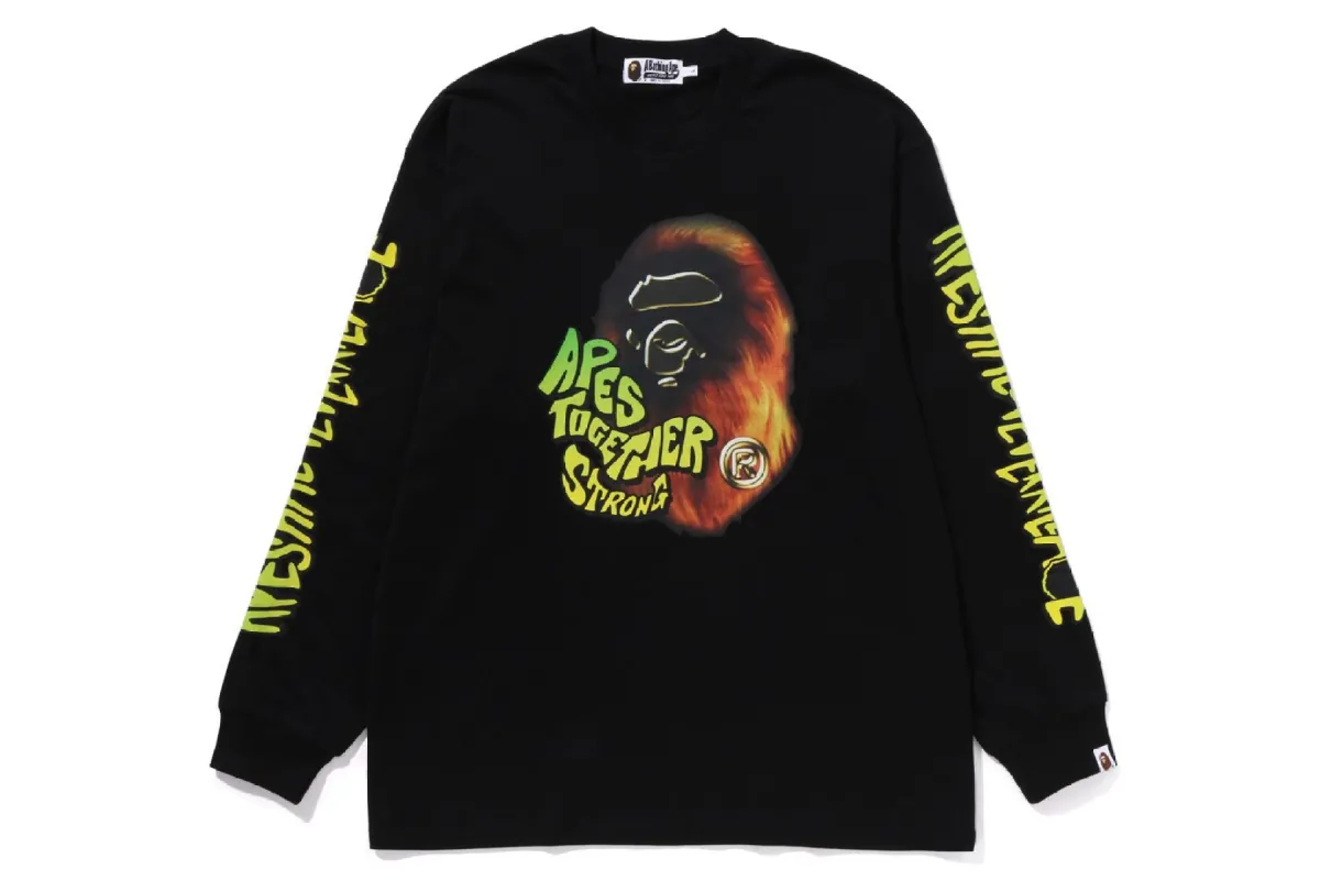 BAPE SPORT GRAPHIC L/S TEE sold by Bape