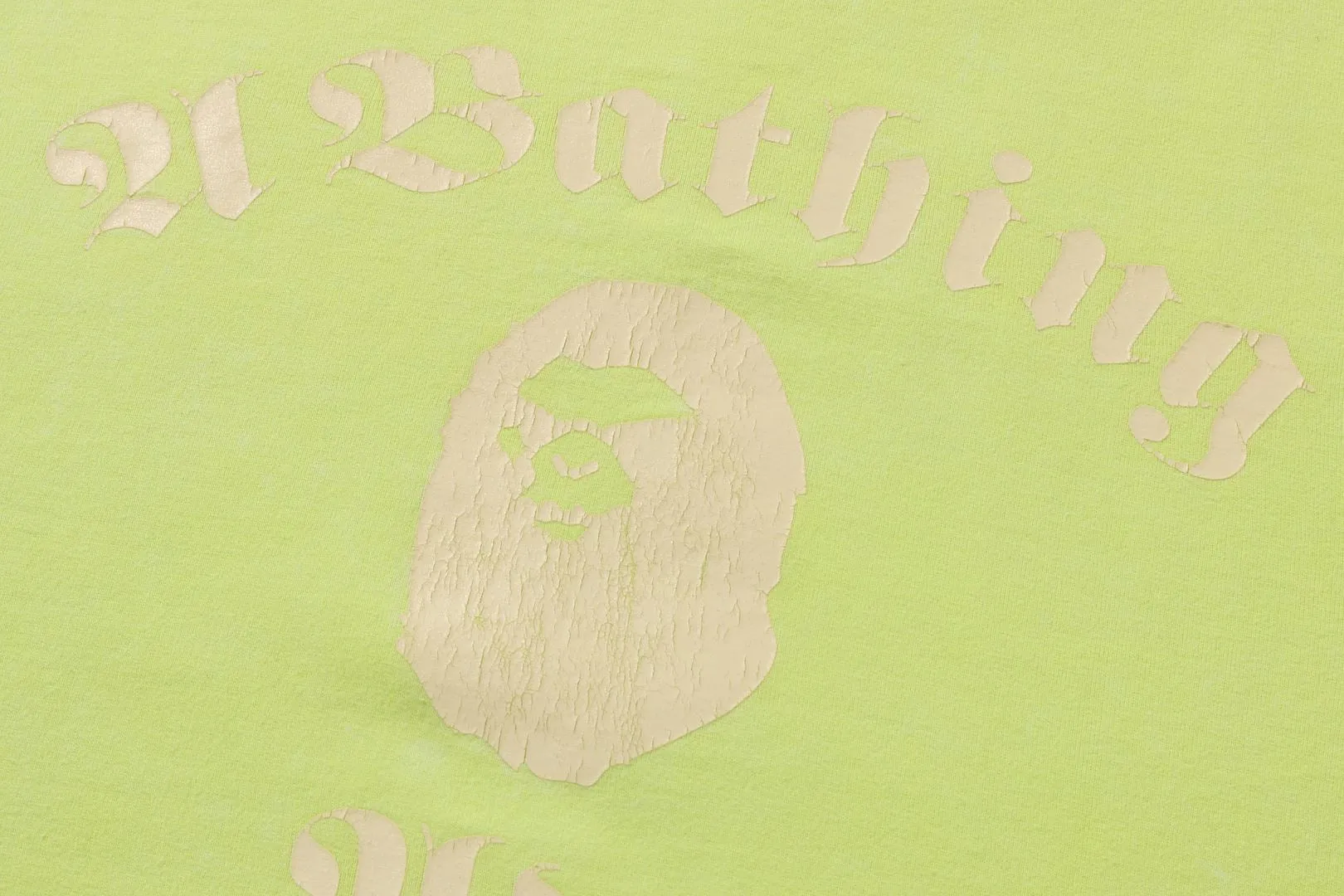 A BATHING APE OVERDYE RELAXED FIT TEE sold by Bape product image thumbnail 4