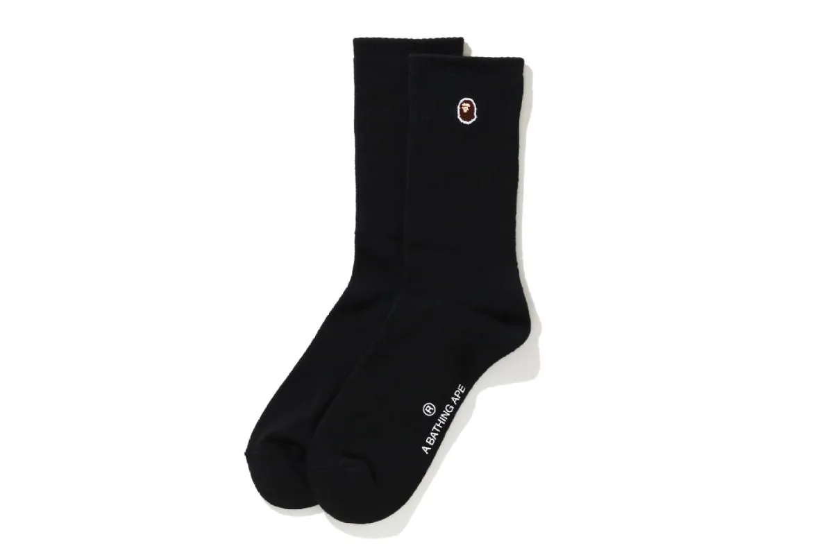 APE HEAD ONE POINT SOCKS sold by Bape