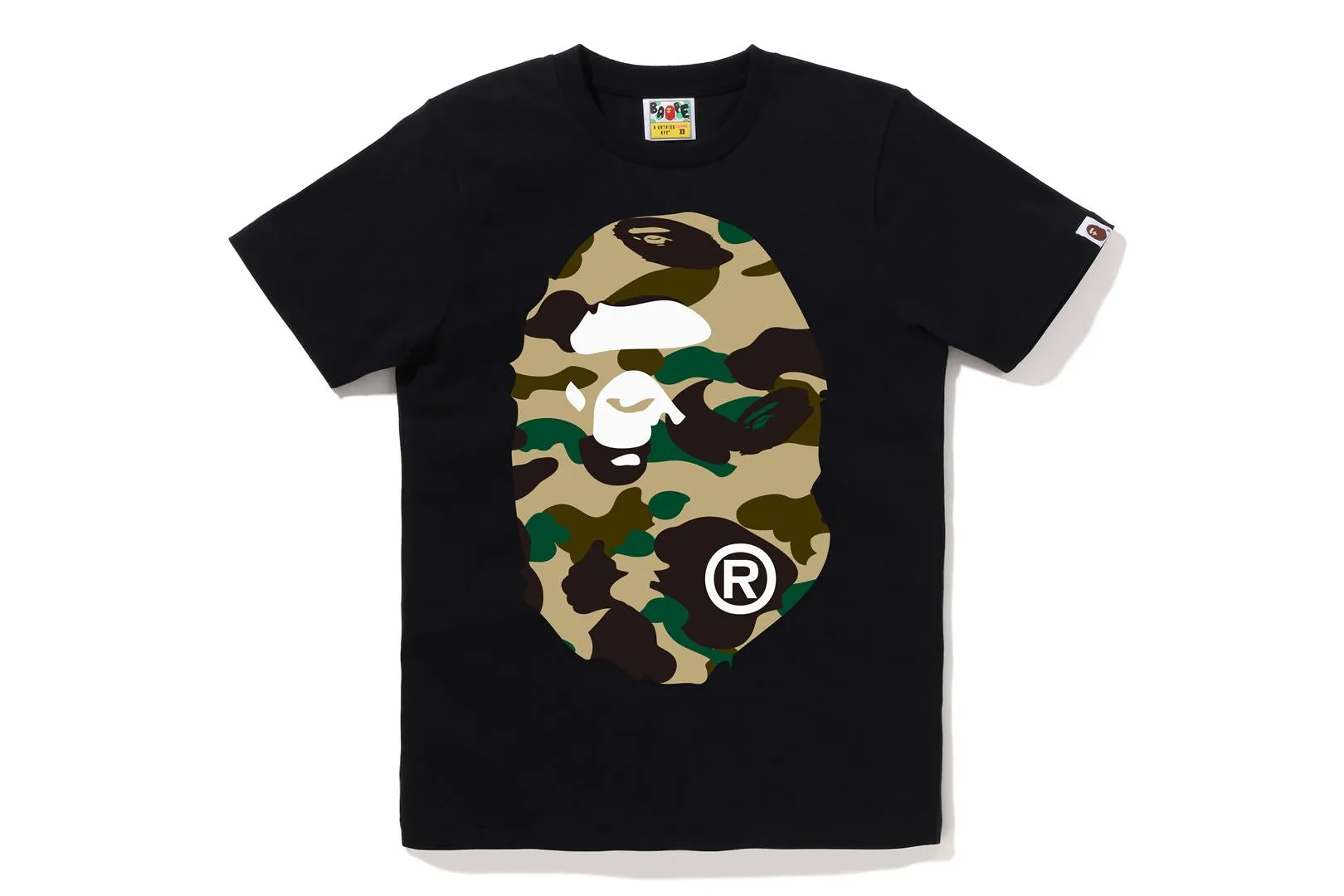 1ST CAMO BIG APE HEAD TEE sold by Bape product image thumbnail 3