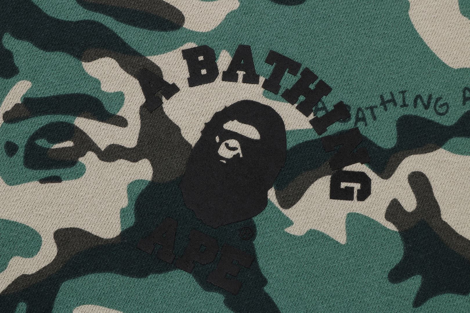 WOODLAND CAMO LOOSE FIT CREWNECK sold by Bape product image thumbnail 2