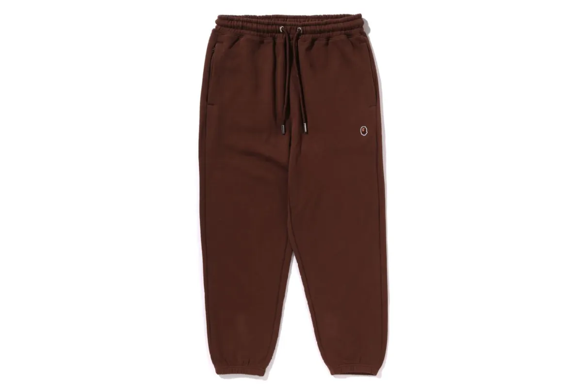 ONE POINT RELAXED FIT SWEATPANTS sold by Bape