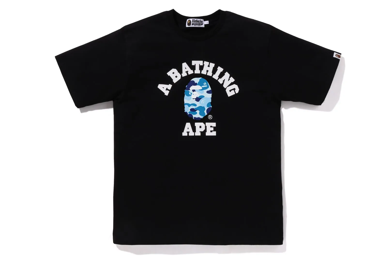 ABC CAMO COLLEGE ORGANIC COTTON TEE sold by Bape product image thumbnail 3