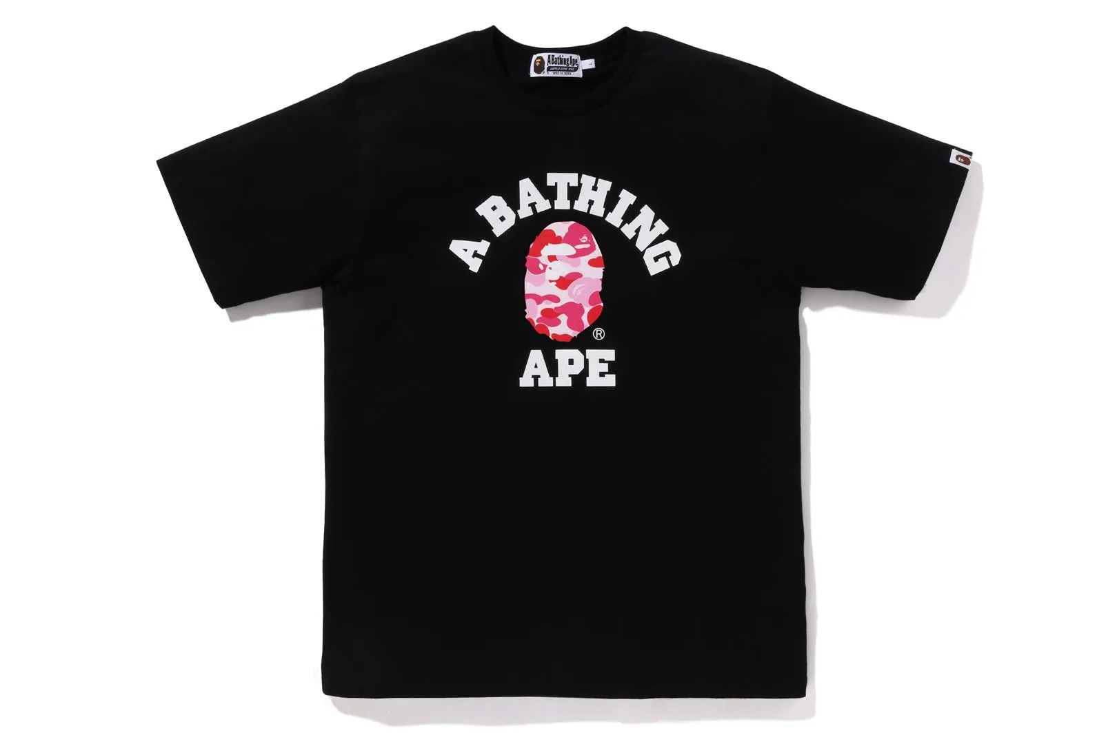 ABC CAMO COLLEGE ORGANIC COTTON TEE sold by Bape product image thumbnail 5
