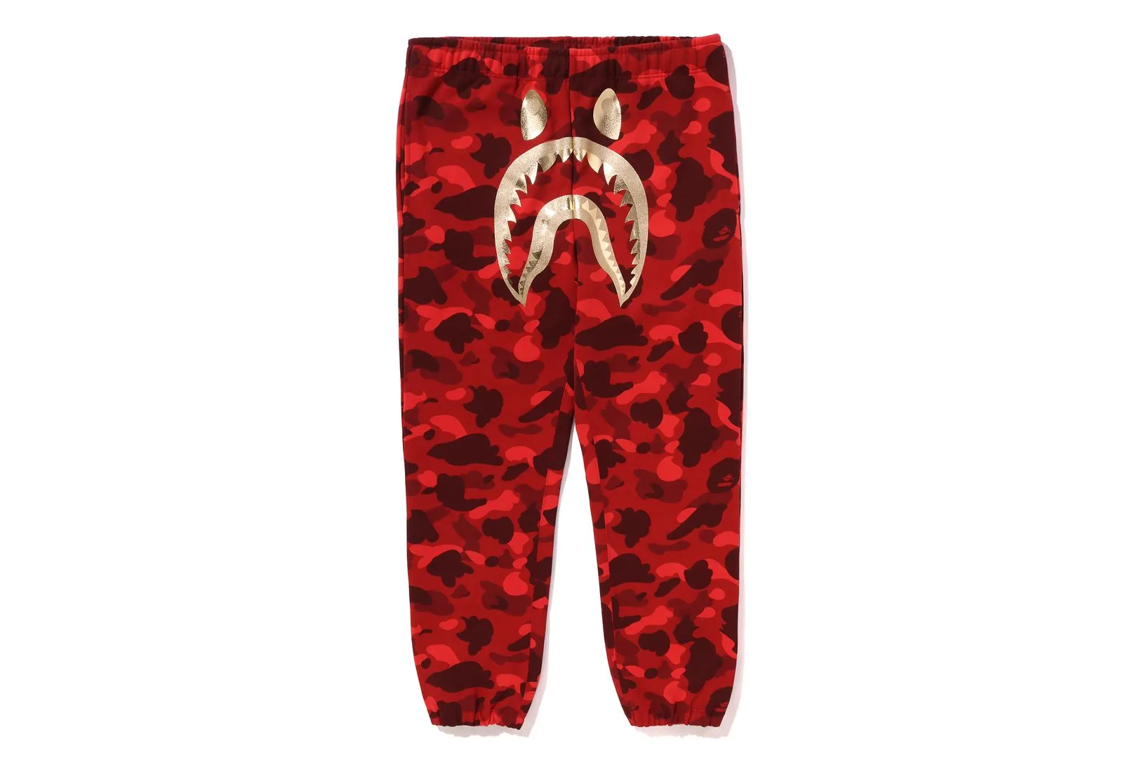 COLOR CAMO SHARK SWEAT PANTS sold by Bape
