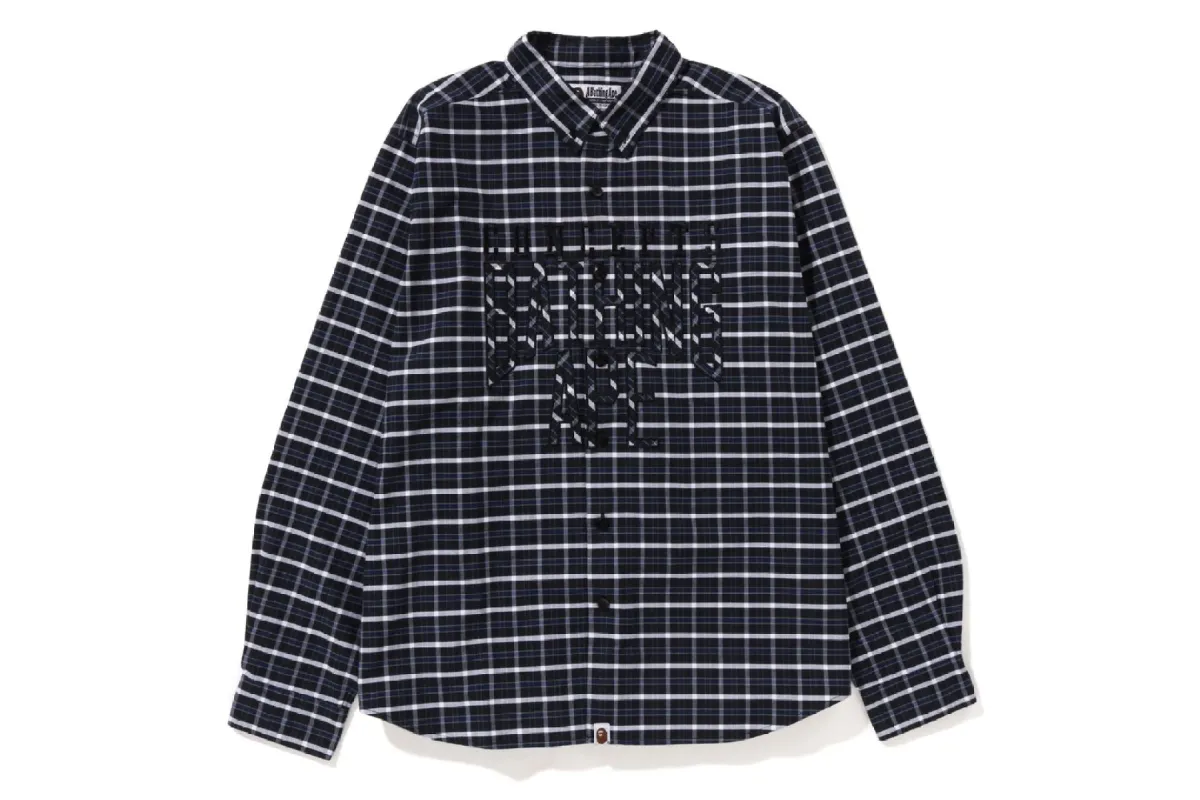 【 BAPE X CONCEPTS 】OXFORD CHECK BD SHIRT sold by Bape