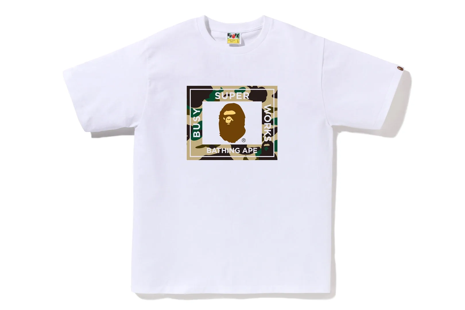 1ST CAMO SUPER BUSY WORKS TEE sold by Bape product image thumbnail 3