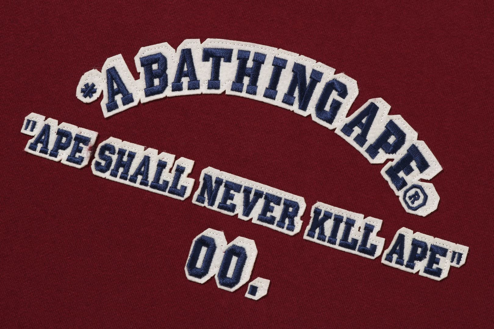 A BATHING APE OVERSIZED PULLOVER HOODIE sold by Bape product image thumbnail 2