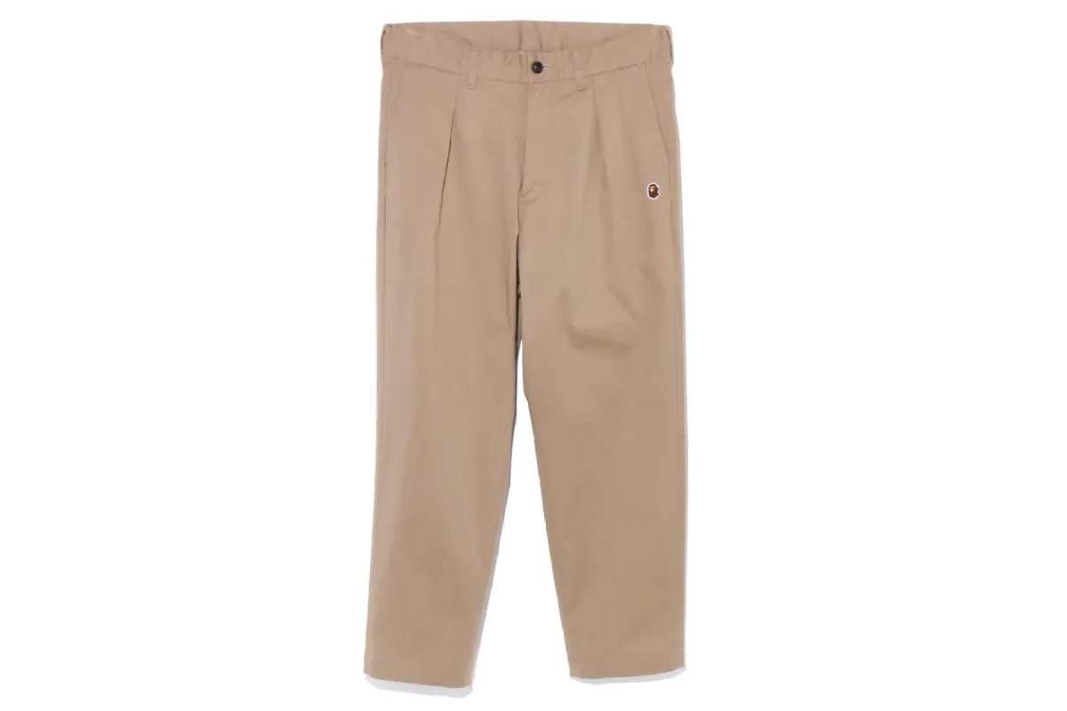 ONE POINT LOOSE FIT CHINO PANTS sold by Bape
