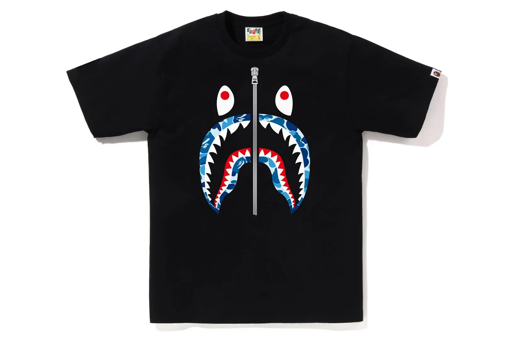 ABC CAMO SHARK TEE sold by Bape product image thumbnail 3