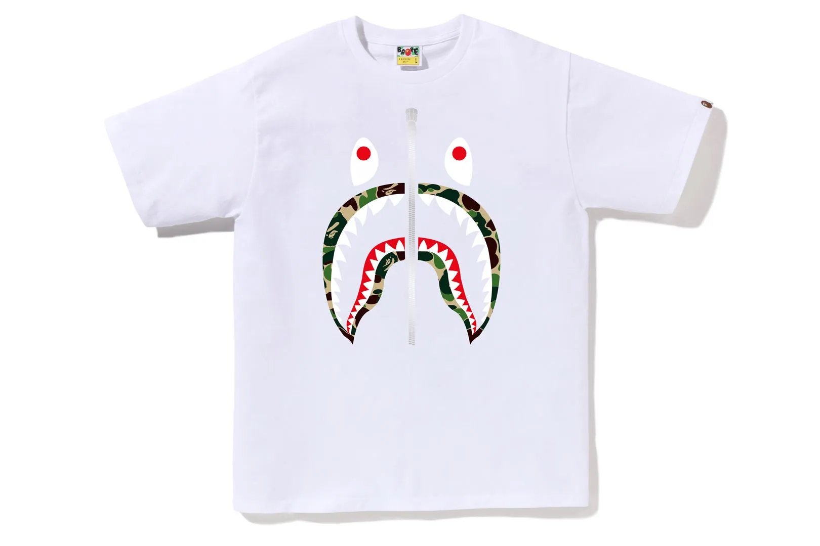 ABC CAMO SHARK TEE sold by Bape product image thumbnail 4