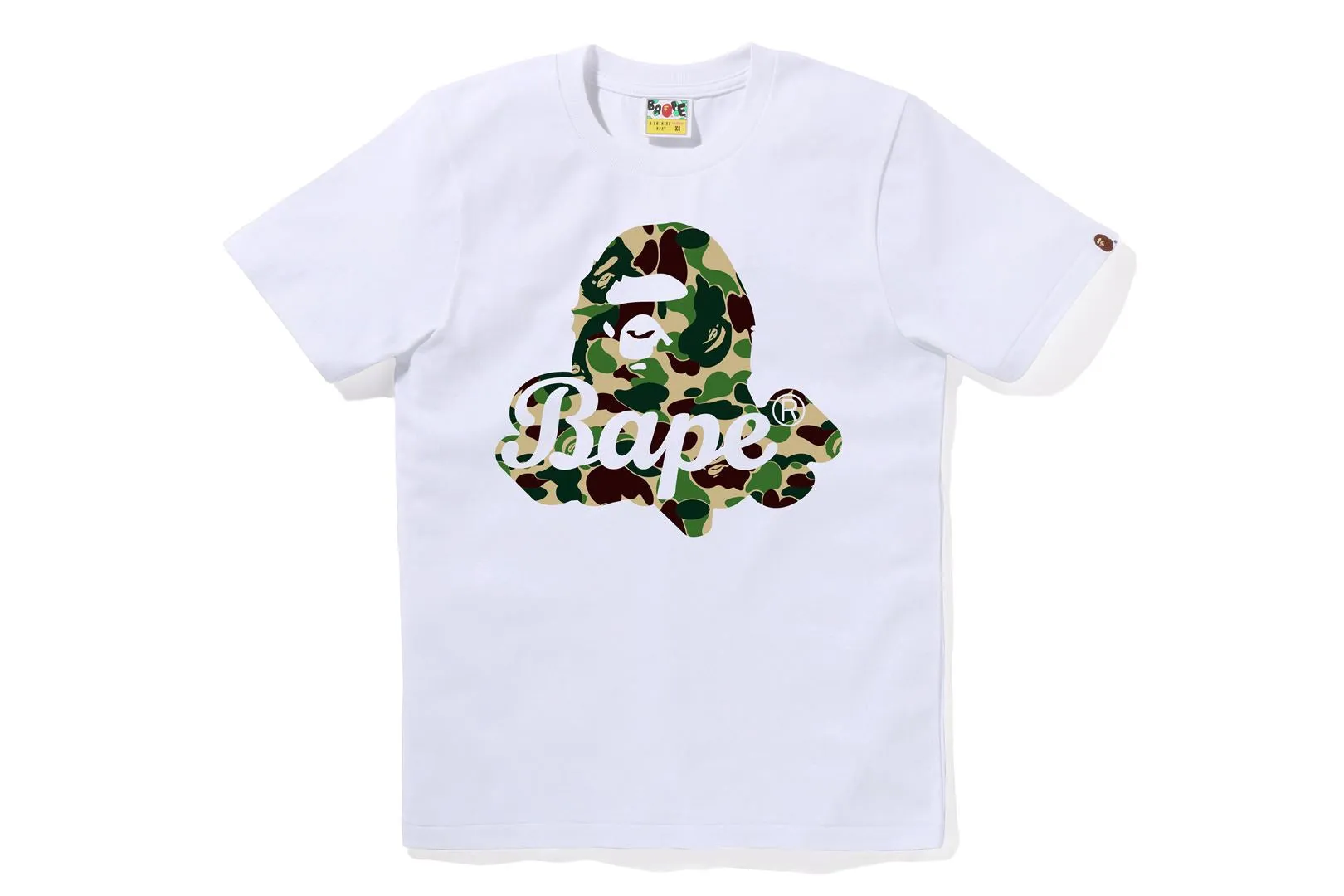 ABC CAMO APE HEAD BAPE TEE sold by Bape