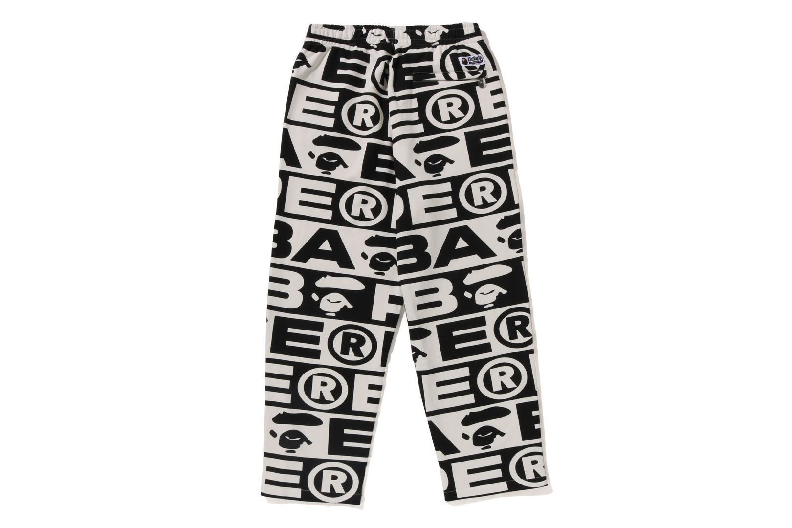 LUX SPORT PATTERN OVERSIZED SWEAT PANTS sold by Bape product image thumbnail 3