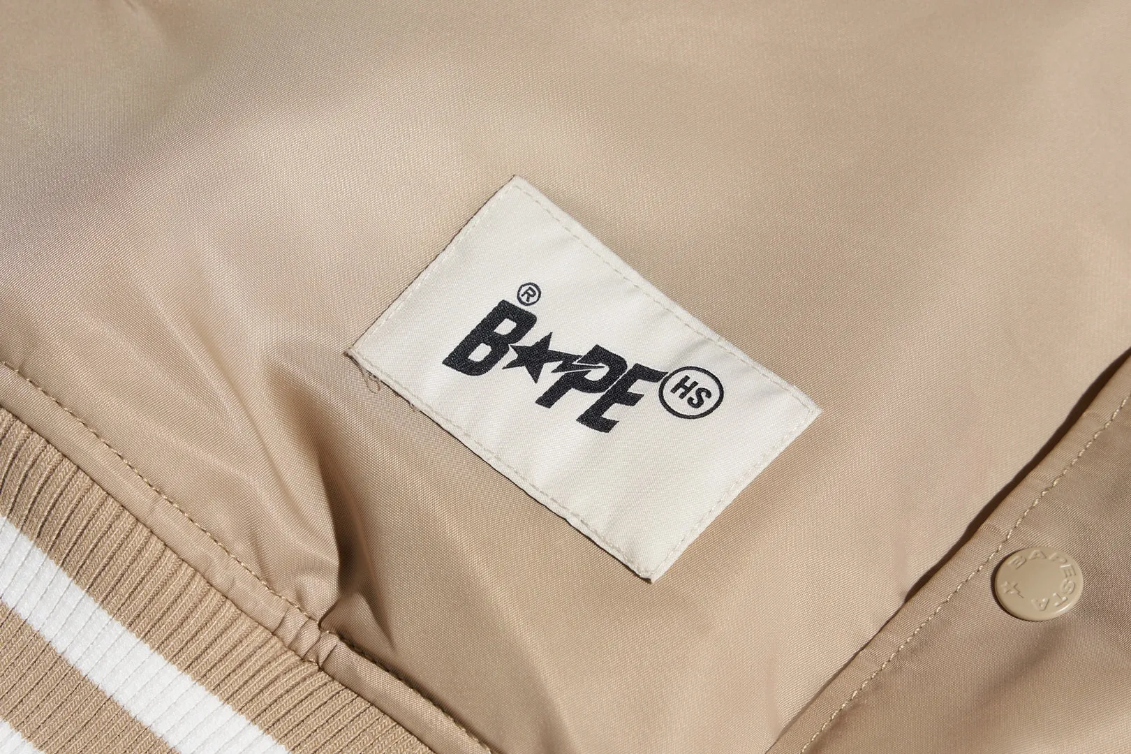 【 BAPE X HIGHSNOBIETY 】NYLON VARSITY JACKET sold by Bape product image thumbnail 3