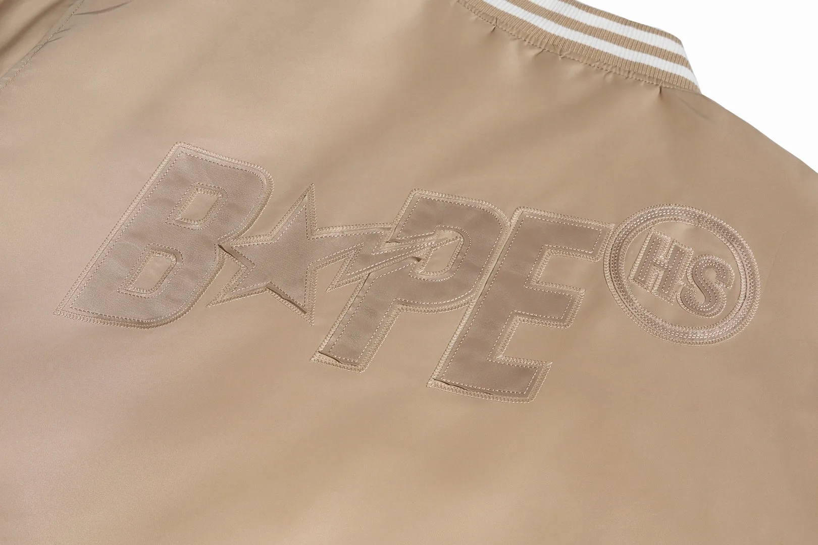 【 BAPE X HIGHSNOBIETY 】NYLON VARSITY JACKET sold by Bape product image thumbnail 4