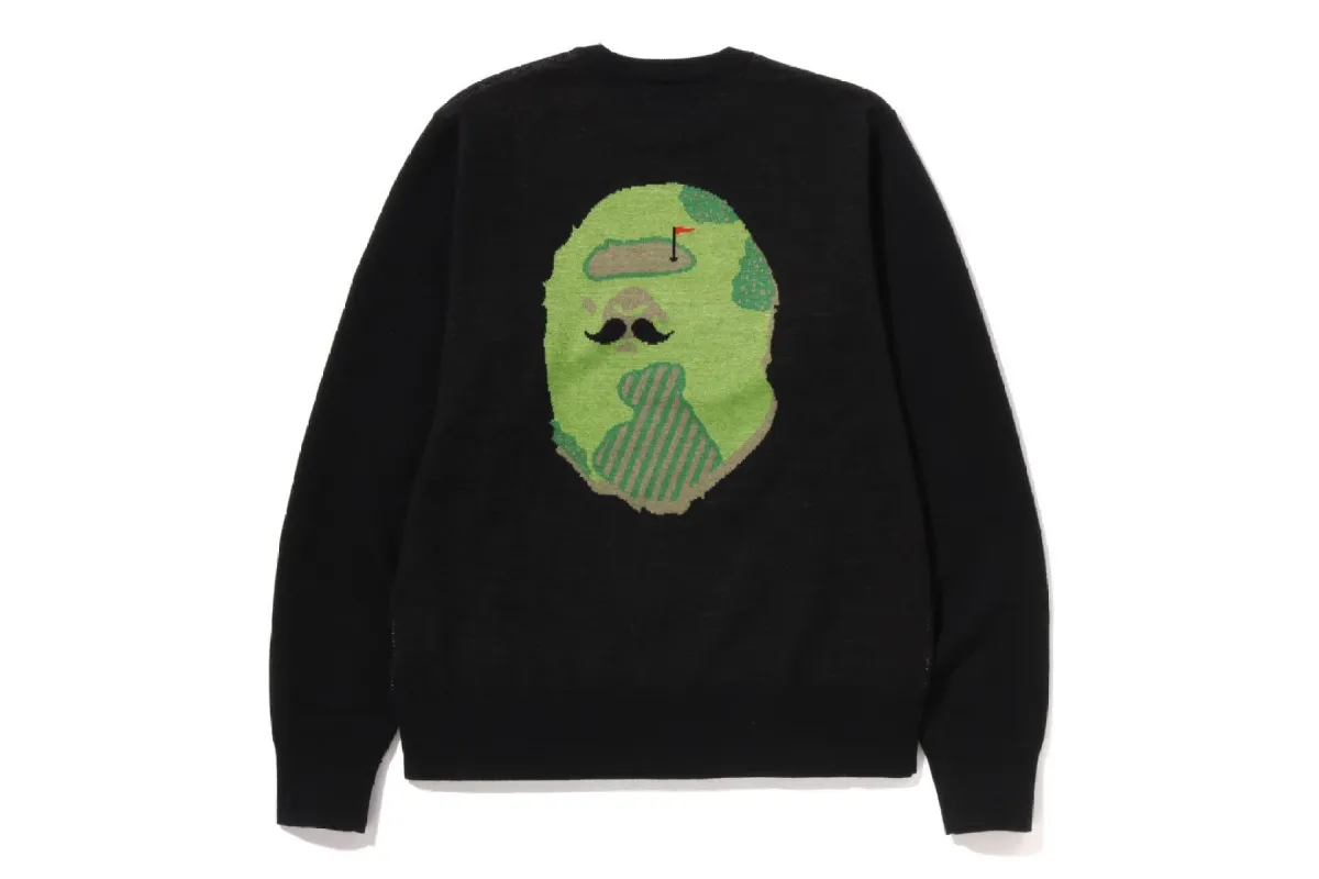 MR.BATHING APE CREWNECK KNIT sold by Bape