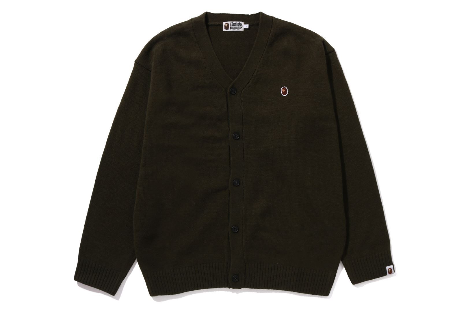 APE HEAD ONE POINT CARDIGAN sold by Bape