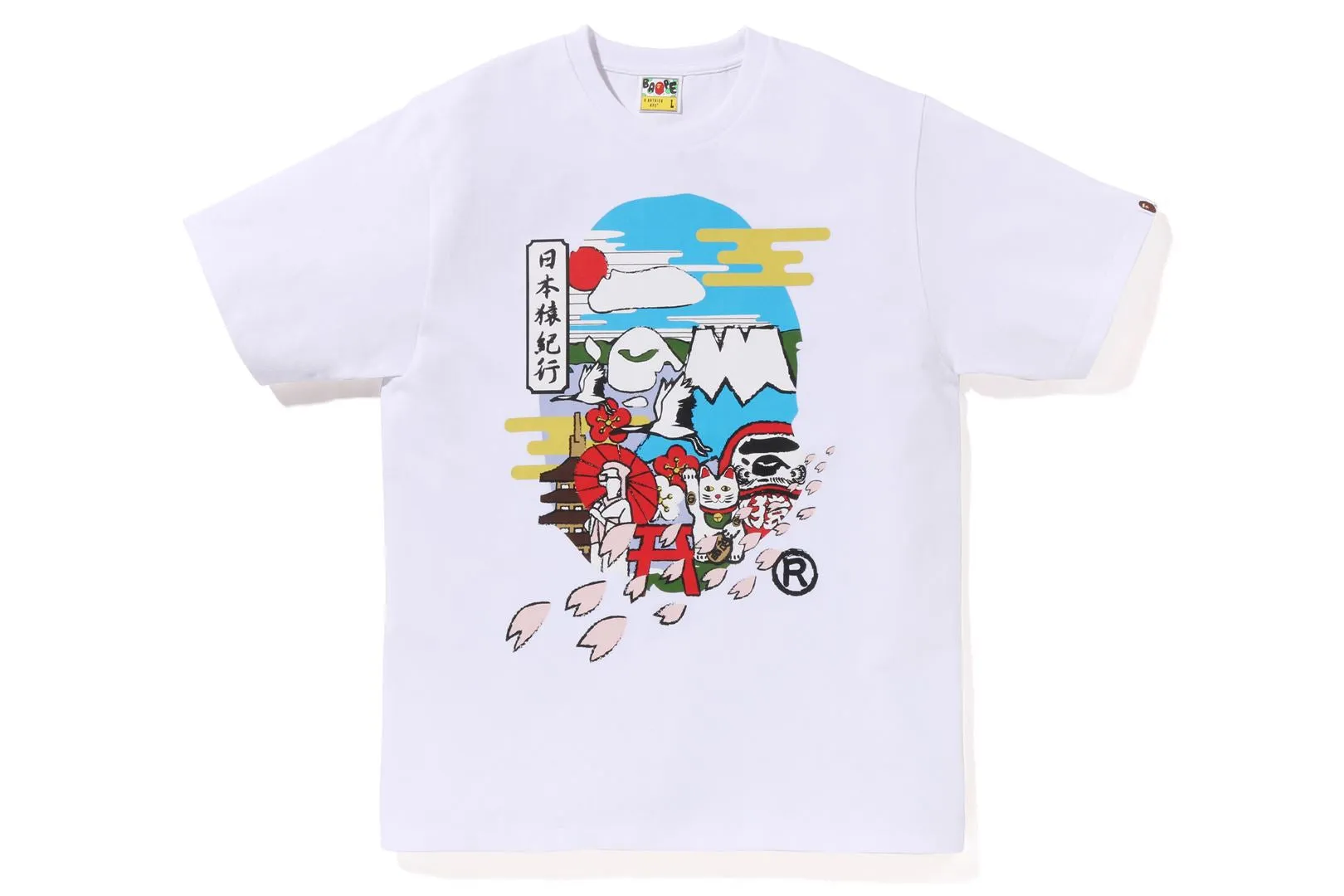 JAPAN CULTURE APE HEAD TEE sold by Bape product image thumbnail 3