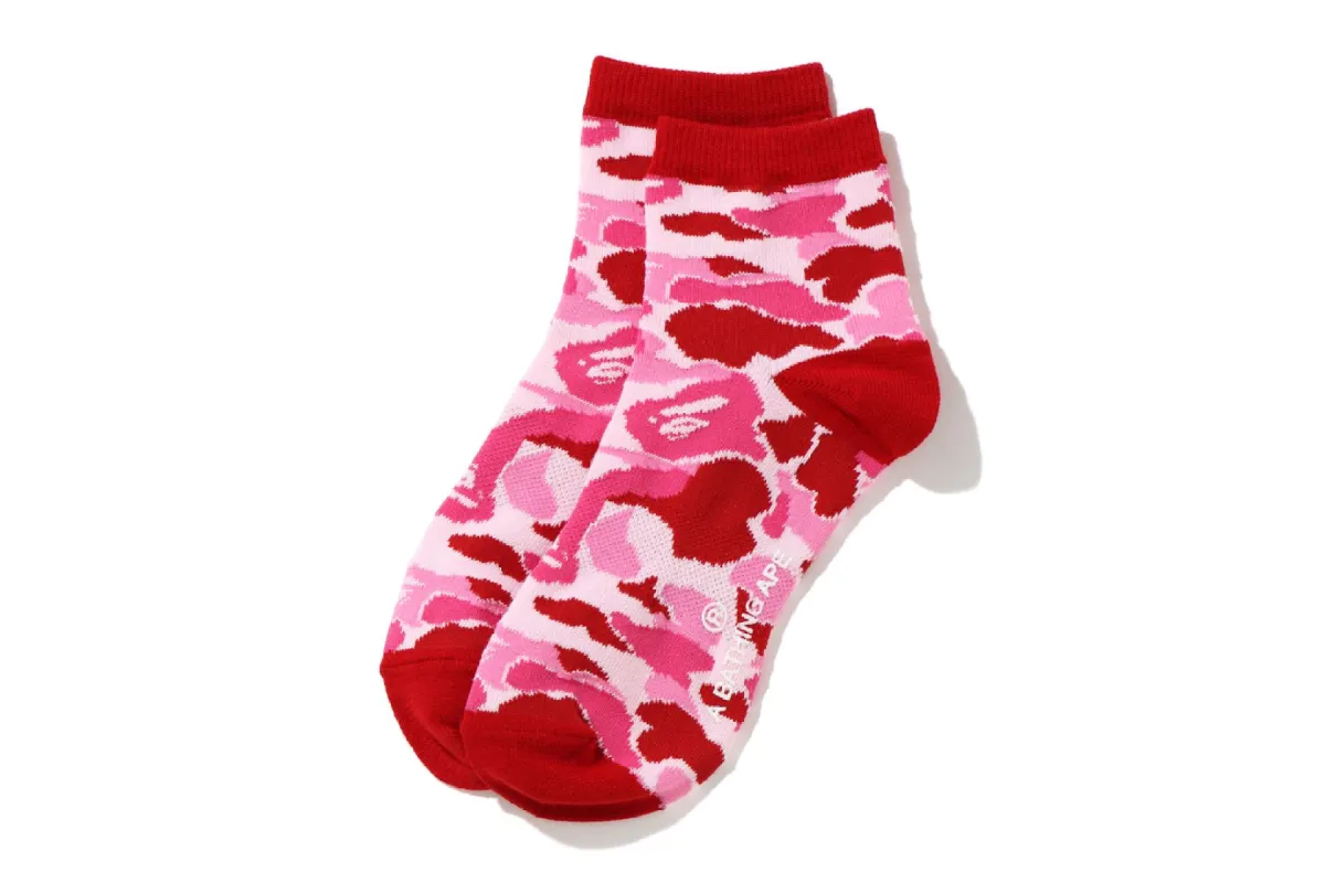 ABC CAMO ANKLE SOCKS sold by Bape