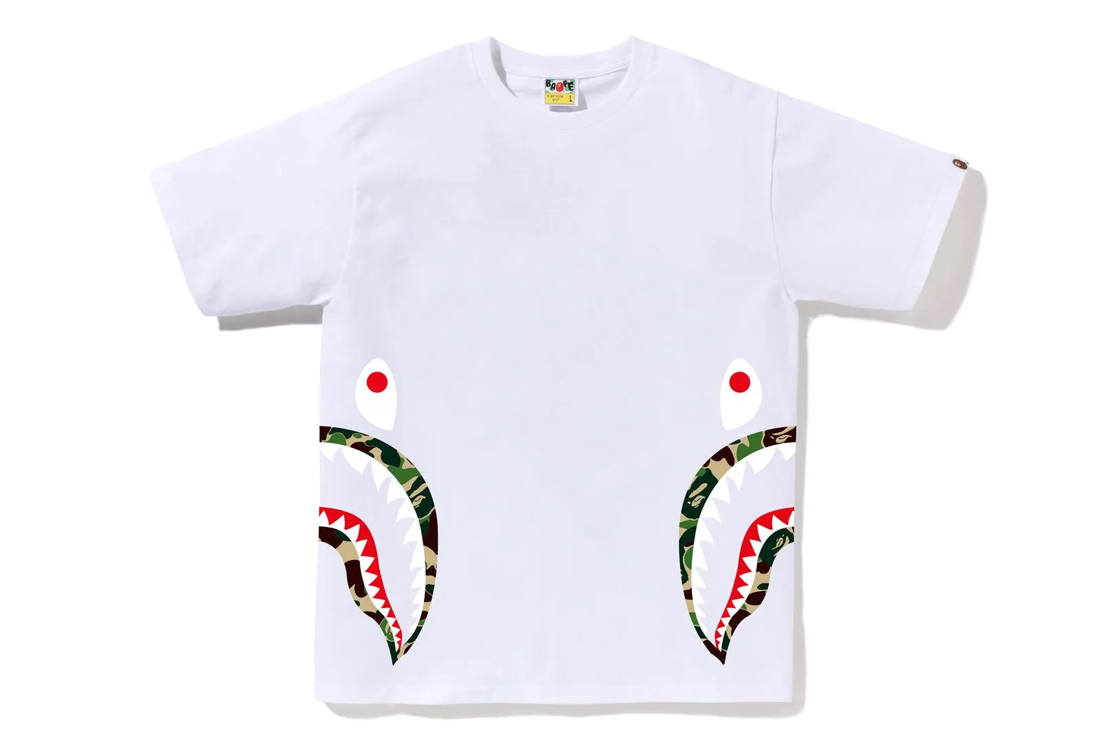 ABC CAMO SIDE SHARK TEE sold by Bape product image thumbnail 5