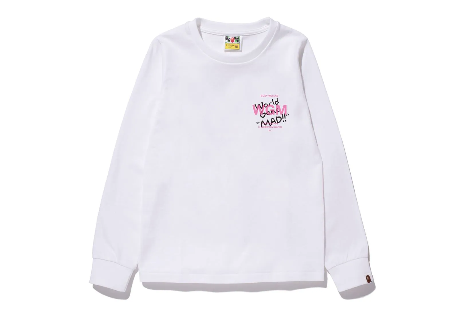 WOODLAND CAMO WGM APE HEAD TEE sold by Bape