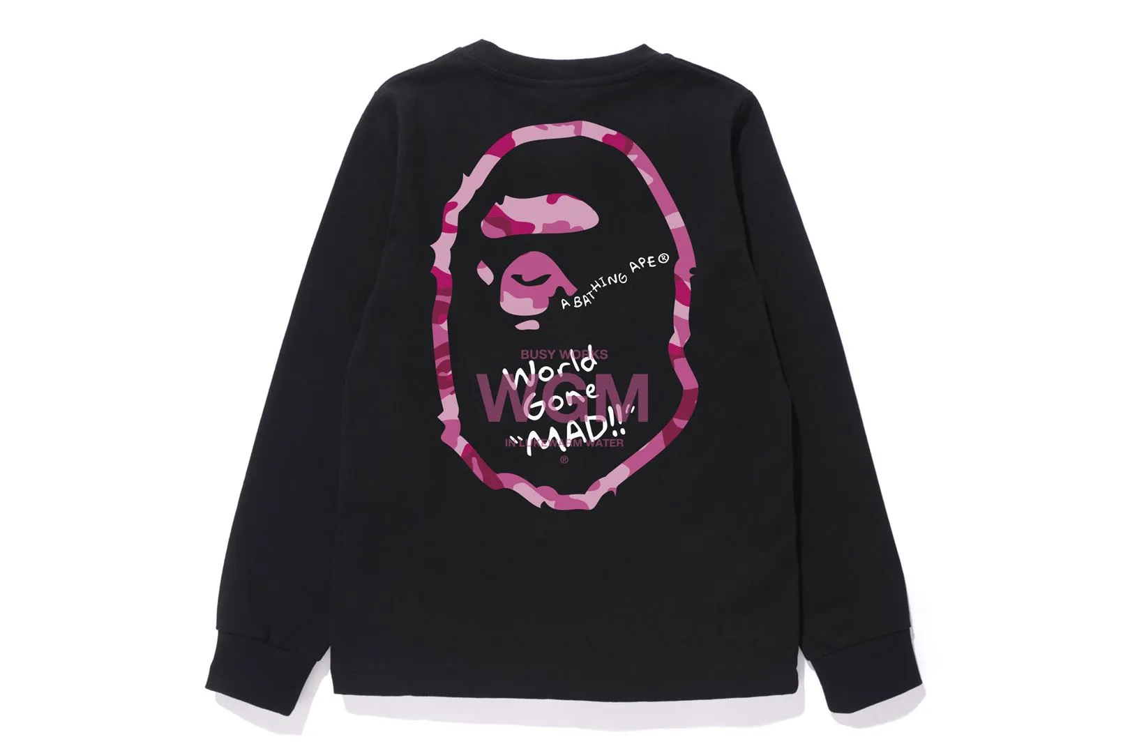 WOODLAND CAMO WGM APE HEAD TEE sold by Bape product image thumbnail 4