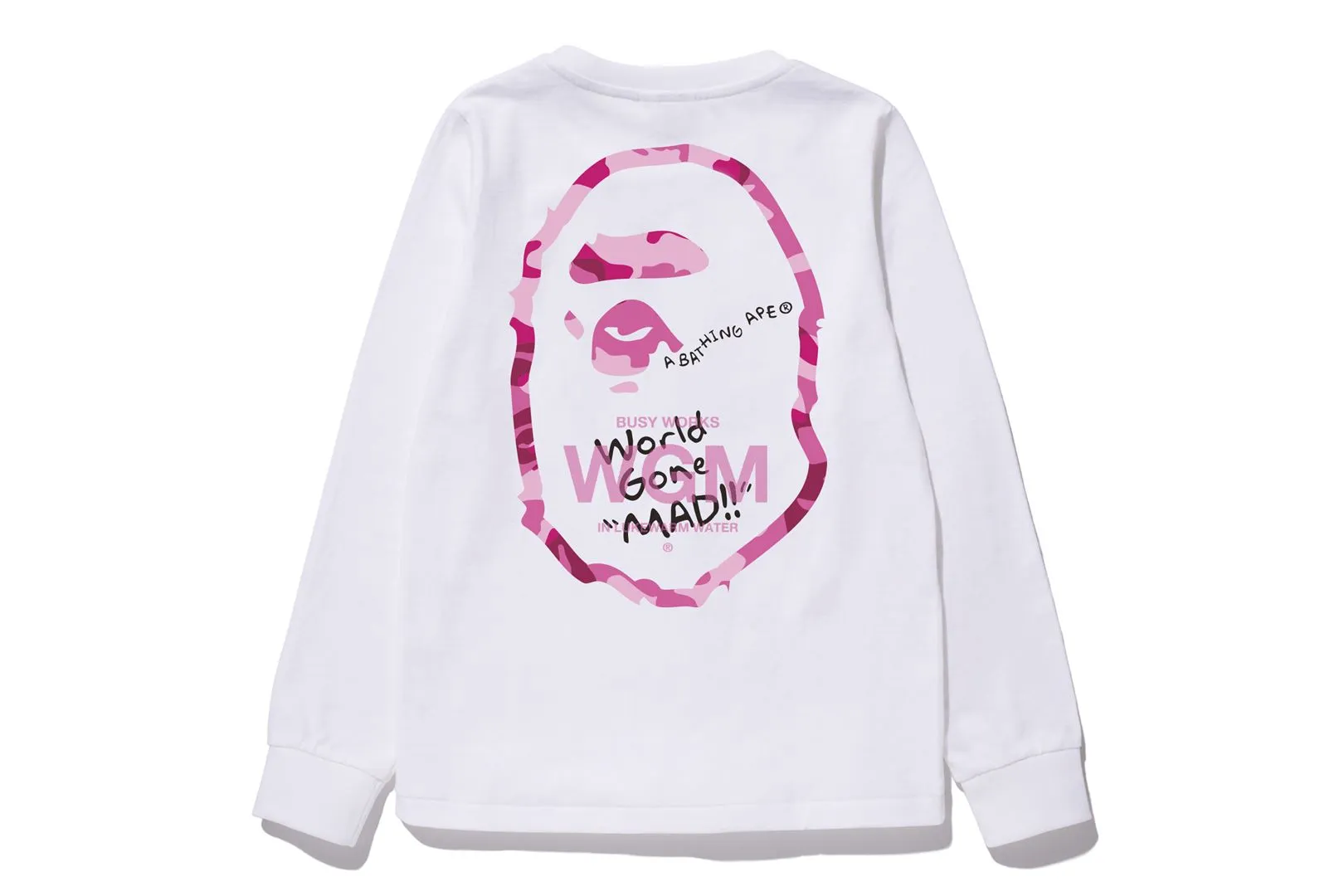 WOODLAND CAMO WGM APE HEAD TEE sold by Bape product image thumbnail 2