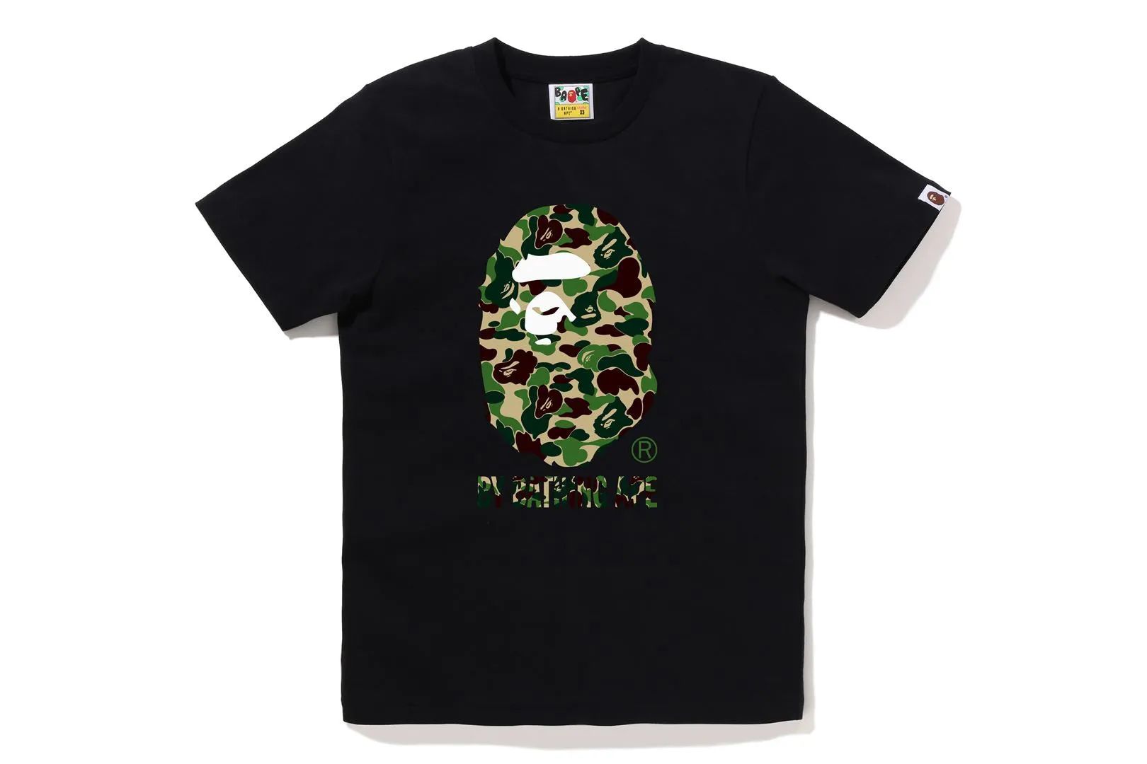 ABC CAMO BY BATHING TEE sold by Bape