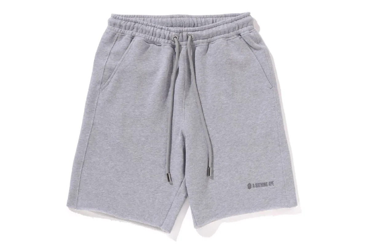 RAW EDGE LOOSE FIT SWEATSHORTS made by Bape