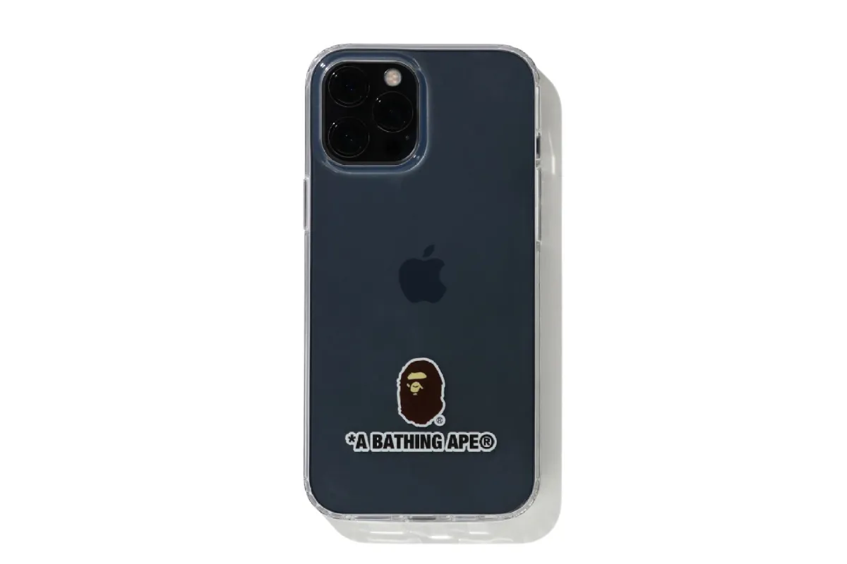 A BATHING APE IPHONE 12 / 12 PRO CLEAR CASE sold by Bape