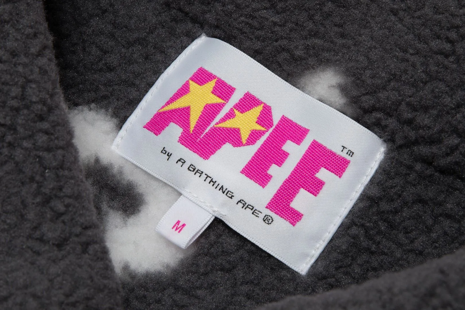 PATTERN SHERPA FLEECE JACKET sold by Bape product image thumbnail 5