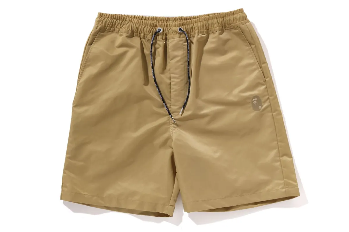 LOGO NYLON RELAXED FIT SHORTS sold by Bape