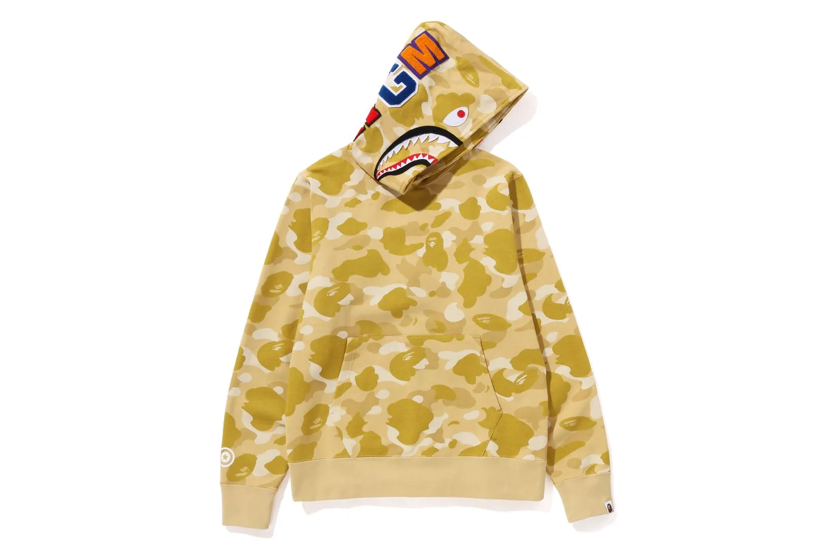 COLOR CAMO SHARK PULLOVER HOODIE sold by Bape