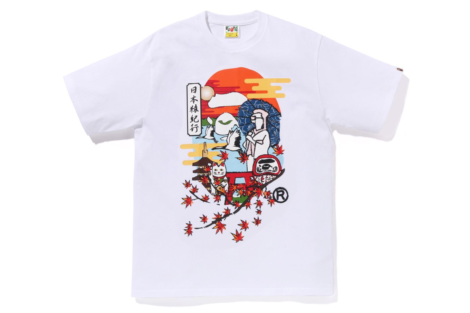 JAPAN CULTURE APE HEAD TEE sold by Bape product image thumbnail 3