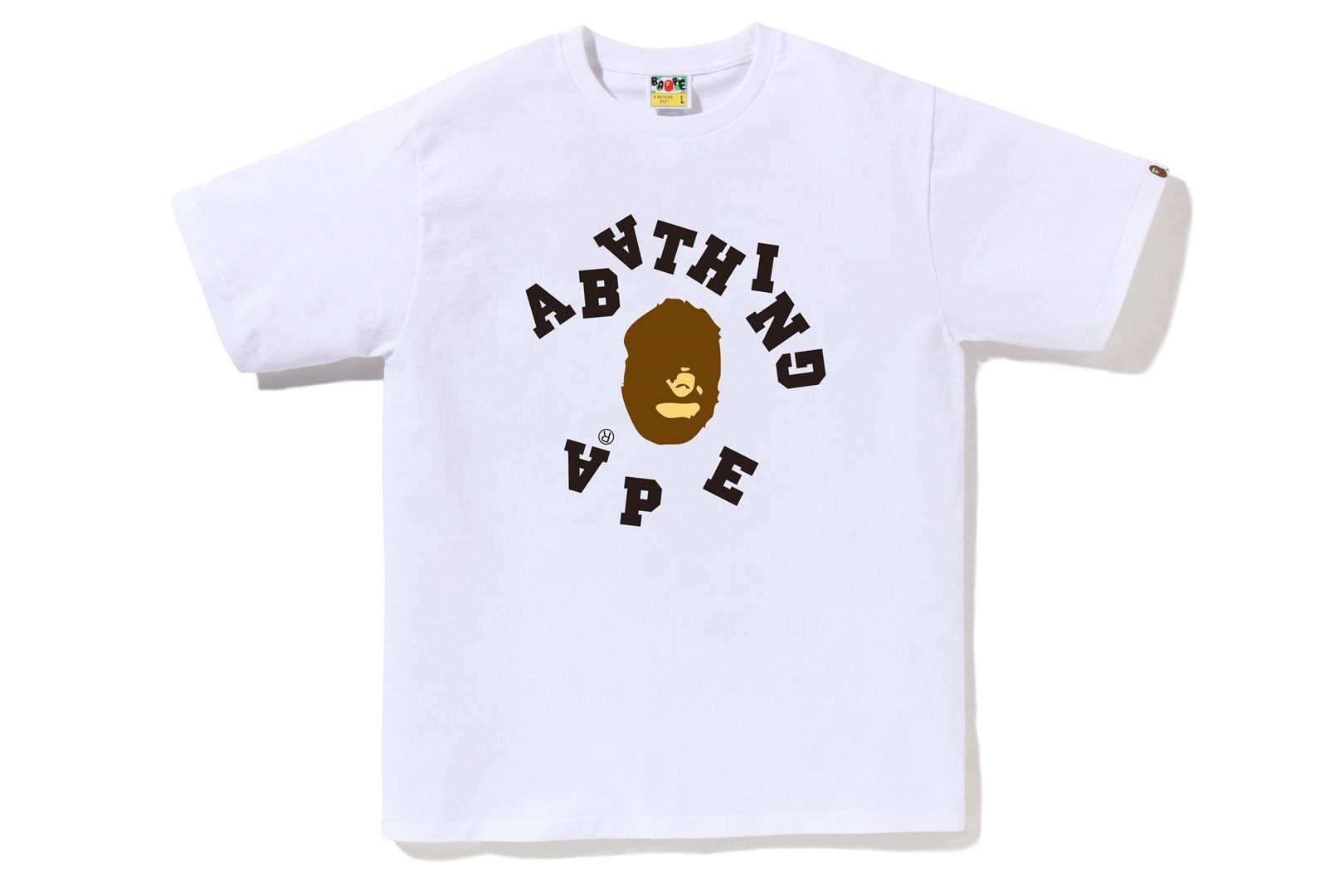 BROKEN COLLEGE TEE sold by Bape product image thumbnail 2