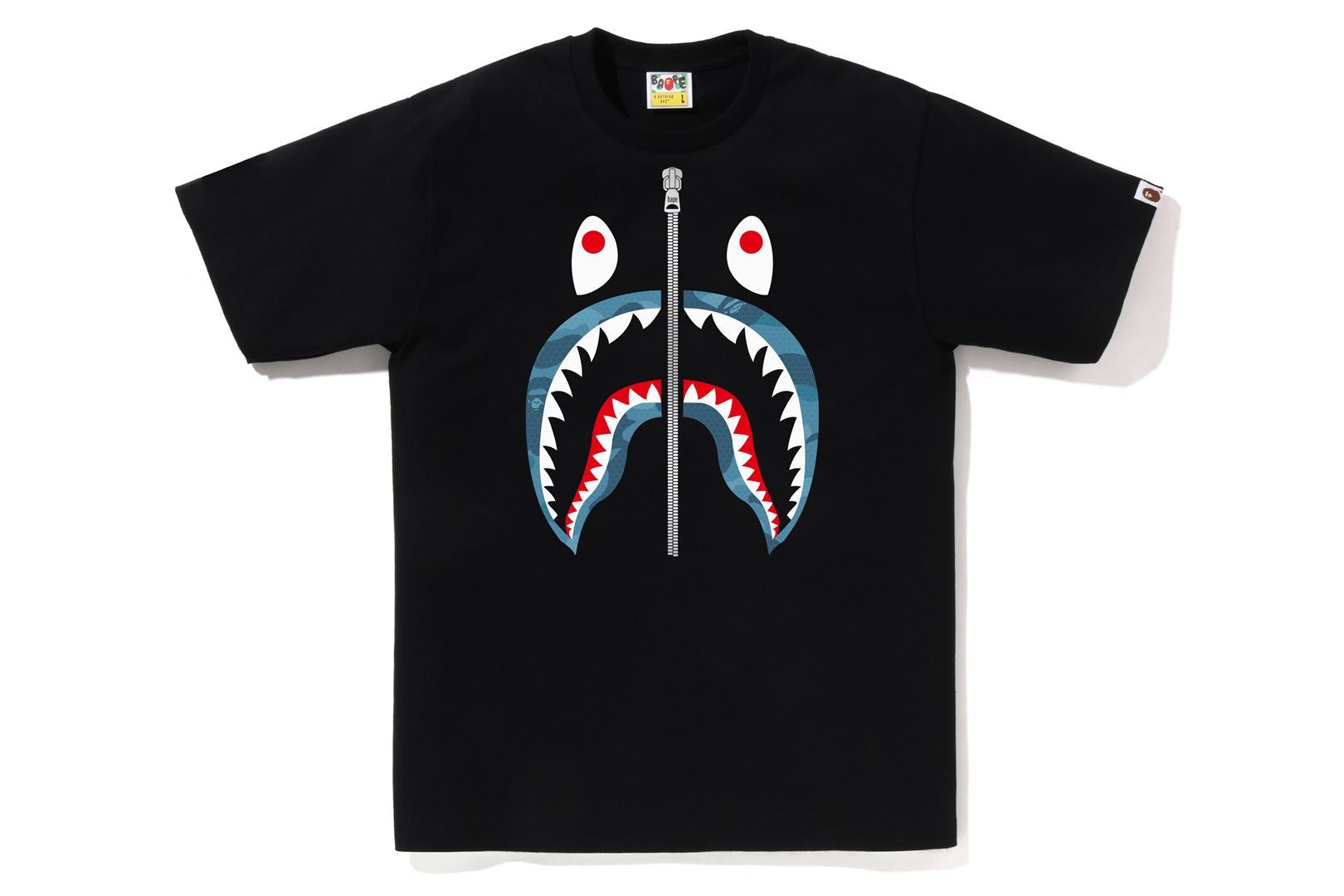 HONEYCOMB CAMO SHARK TEE sold by Bape product image thumbnail 2