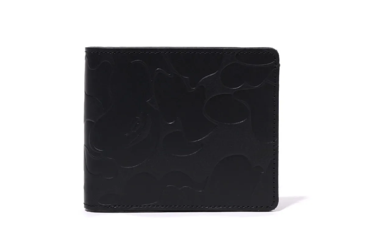 SOLID CAMO LEATHER WALLET #1 sold by Bape